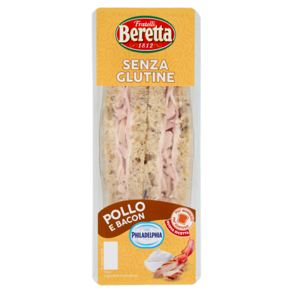 Fratelli Beretta Senza Glutine Pollo e Bacon 150 g