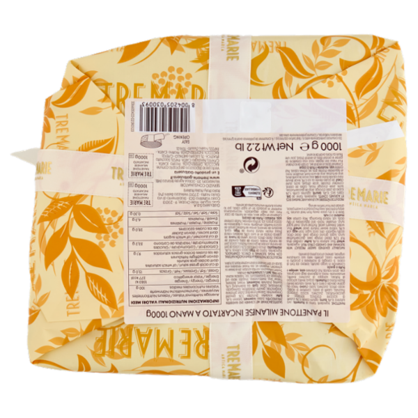Tre Marie il Panettone Milanese 1000 g