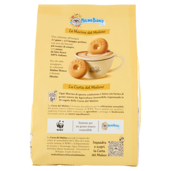 Mulino Bianco Macine Biscotti con Panna Fresca 350g