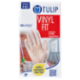 Tulip Vinyl Fit Guanti monouso in vinile senza polvere Misura 8-8,5 100 pz