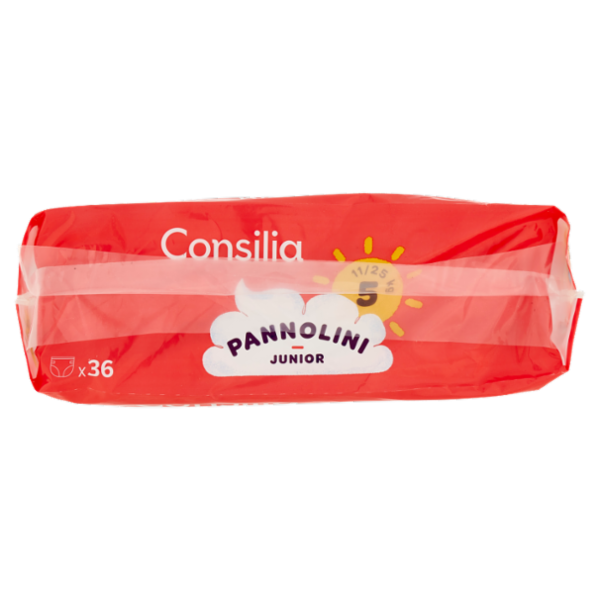 Consilia Pannolini per Bambini Junior 11-25 kg 5 2x18 pezzi