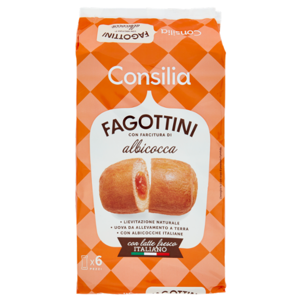 Consilia Fagottini all'Albicocca 6x50 g
