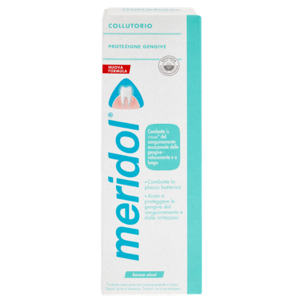 meridol collutorio Protezione Gengive con antibatterico 400 ml