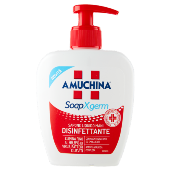 Amuchina SoapXgerm Sapone Liquido Mani Disinfettante 250 ml