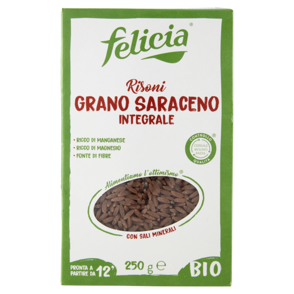 felicia Risoni Grano Saraceno Integrale Bio 250 g