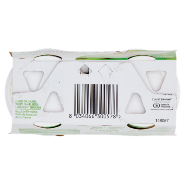 Milk Kefir Plus Flora Intestinale Bianco Cereali 4 x1 25 g