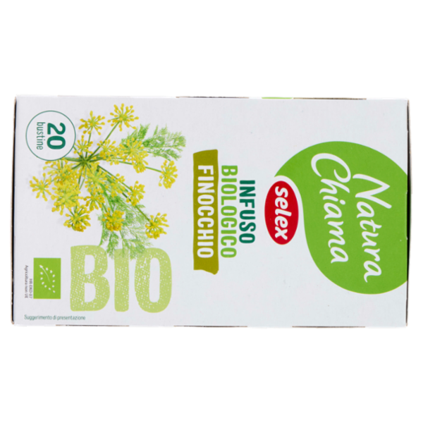 Selex Natura Chiama Infuso di Finocchio Biologico 20 Filtri 40 g
