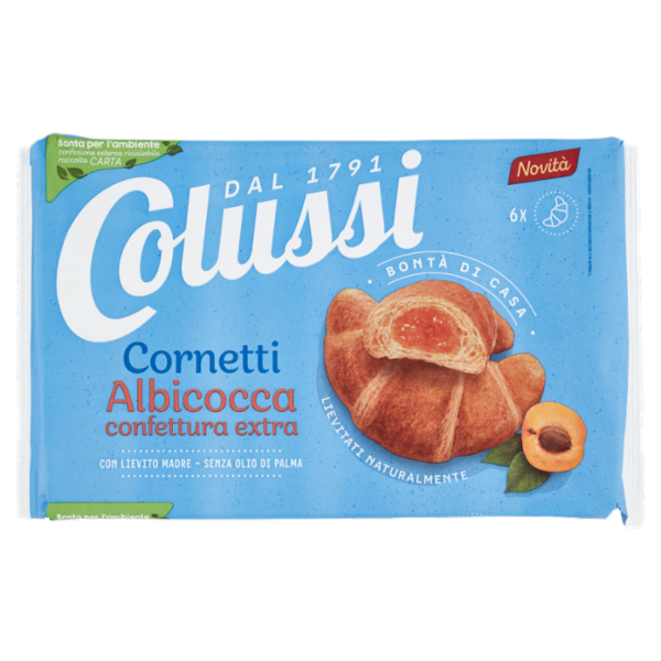 Colussi Cornetti Albicocca confettura extra 290 g