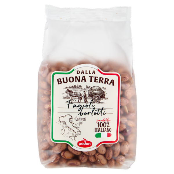 Dalla Buona Terra pedon Fagioli borlotti italiani 350g