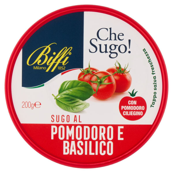 Biffi Che Sugo! Sugo al Pomodoro e Basilico 200 g