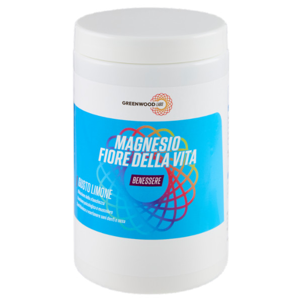 Greenwood Labs Magnesio Fiore della Vita Benessere 150 g