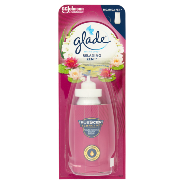 Glade Sense&Spray Ricarica, Profumatore per Ambienti, Relaxing Zen 18 ml