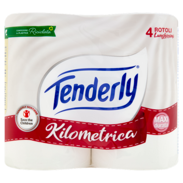 Tenderly Kilometrica Rotoli Lunghissimi 4 pz
