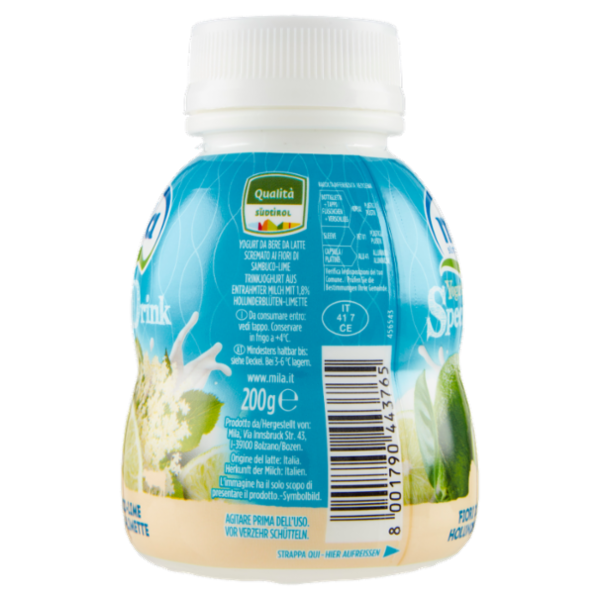 mila Yogurt Special Drink Fiori di Sambuco-Lime 200 g
