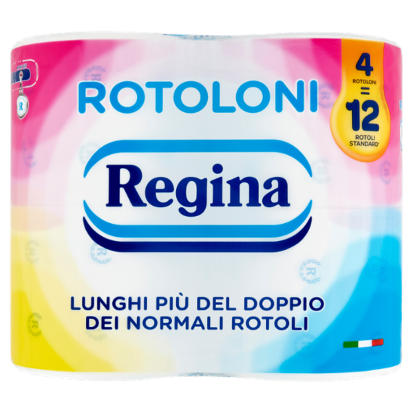 Rotoloni Regina carta igienica 4 rotoli