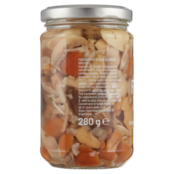 Selex Funghi Misti in Olio di Semi di Girasole 280 g