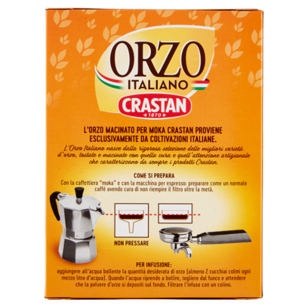 Crastan Orzo Italiano Macinato per Moka 500 g