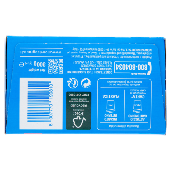 Monviso ègusto Ribes e Mirtilli 300 g