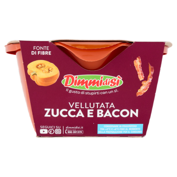 DimmidiSì Vellutata Zucca e Bacon 620 g