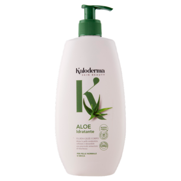 Kaloderma Aloe Idratante Fluida Gelée Corpo per Pelle Normale o Secca 400 ml