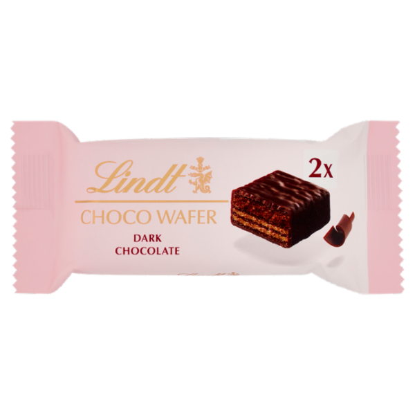 Lindt ChocoWafer Snack Cioccolato Fondente 26 g
