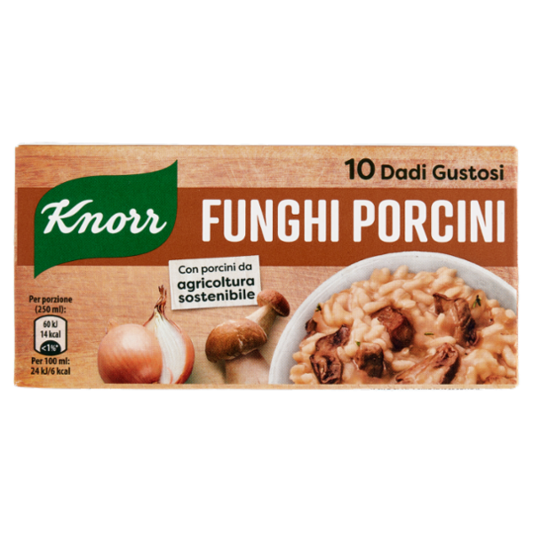 Knorr Funghi Porcini 10 Dadi 100 g