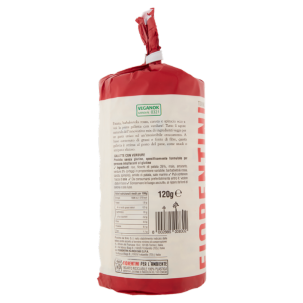 Fiorentini le Originali Gallette Veggie Mix 120 g