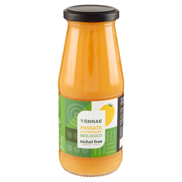 Terrae Passata di Pomodoro Giallo nichel free Biologico 420 g