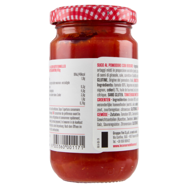 Le Conserve della Nonna Sugo di Pomodoro 190 g