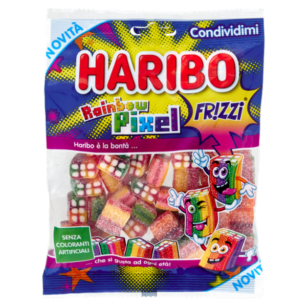Haribo Rainbow Pixel Fr!zzi 160 g