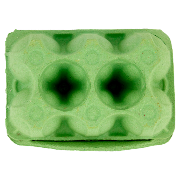 le Naturelle Bio 6 Uova Fresche Biologiche da Galline Allevate Senza l'Uso di Antibiotici* 300 g