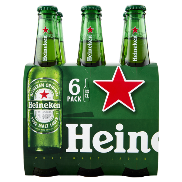 Heineken Original 6 x 33 cl