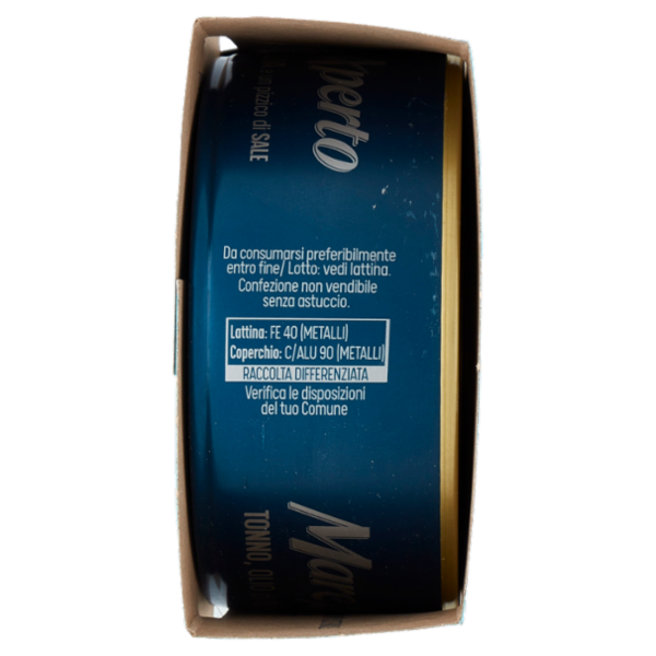 Mare Aperto Tonno, Olio di oliva e un Pizzico di Sale 2 x 160 g