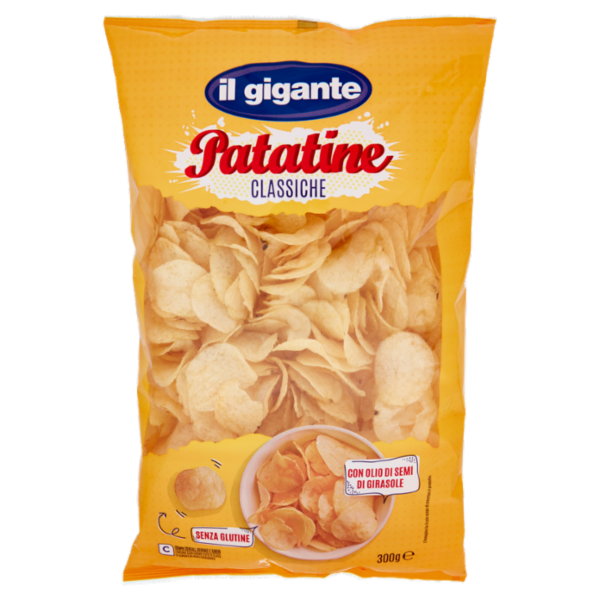 IL GIGANTE Patatine Classiche 300 g