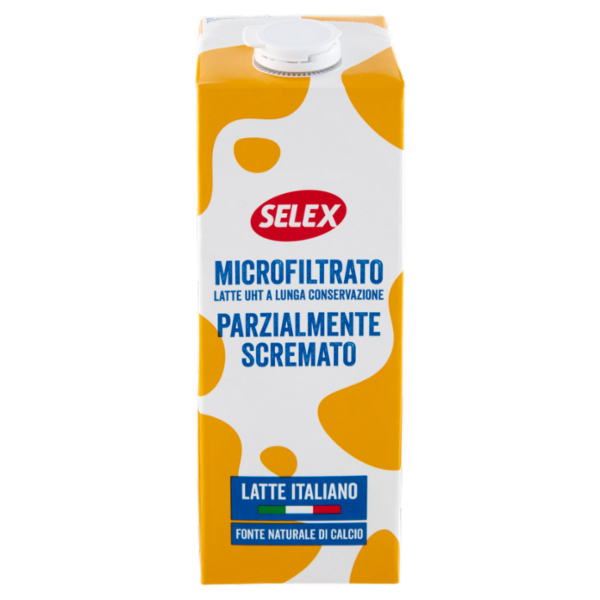Selex Latte Uht Microfiltrato Parzialmente Scremato 1 L