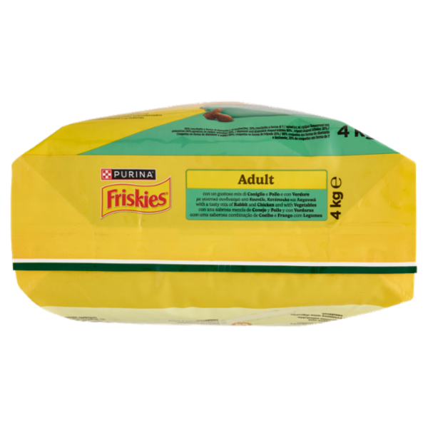 PURINA FRISKIES Adult Coniglio e Pollo e con Verdure 4kg