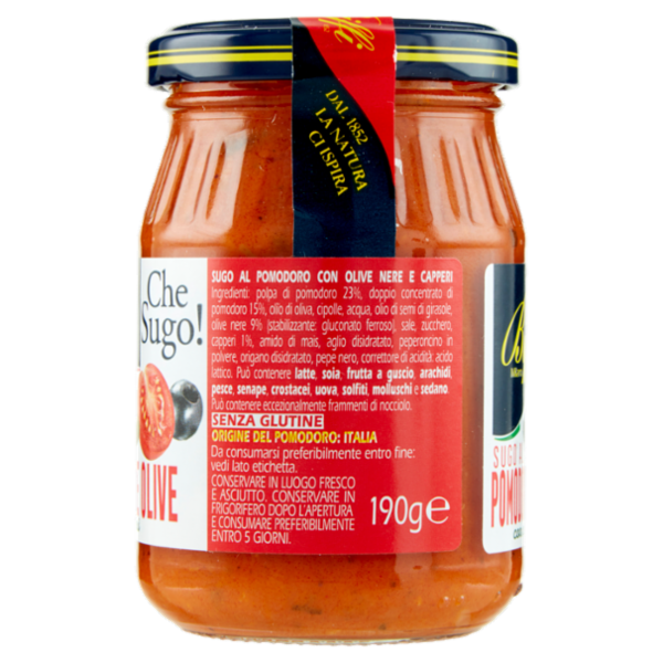 Biffi Che Sugo! Sugo al Pomodoro e Olive con capperi 190 g