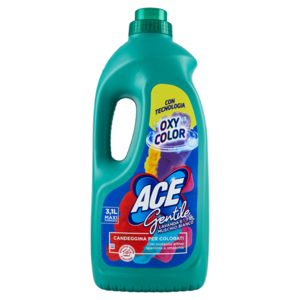 Ace Gentile Lavanda e Muschio Bianco Candeggina per Colorati 3,1 L