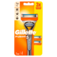 Gillette Rasoio da Uomo Fusion5 Manico + Lamette, 3 Ricariche