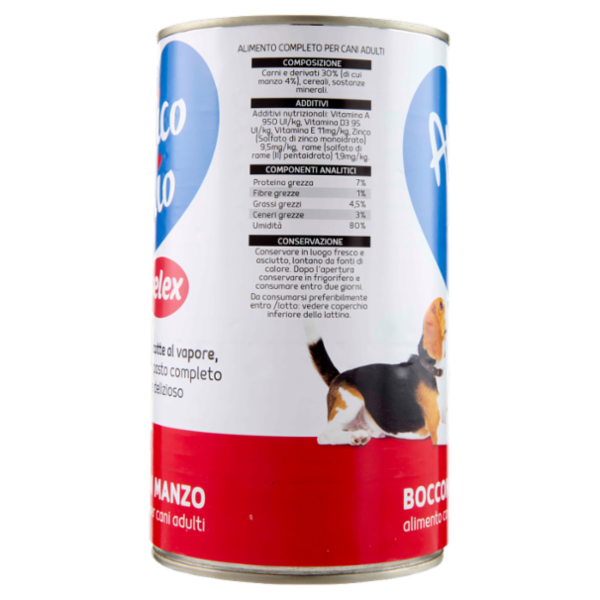 Selex Amico Mio Bocconi per Cane con Manzo 1,25 kg