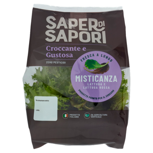 Selex Saper di Sapori Misticanza Lavata e Pronta per il Consumo 100 g