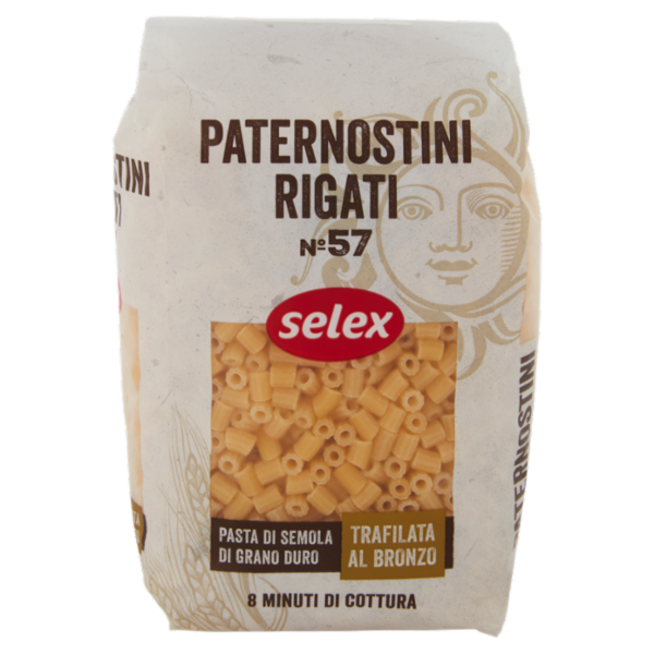 Selex Pasta di Semola Trafilata al Bronzo Paternostini 500 g