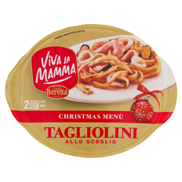 Viva la Mamma Christmas Menù Tagliolini allo Scoglio 220 g