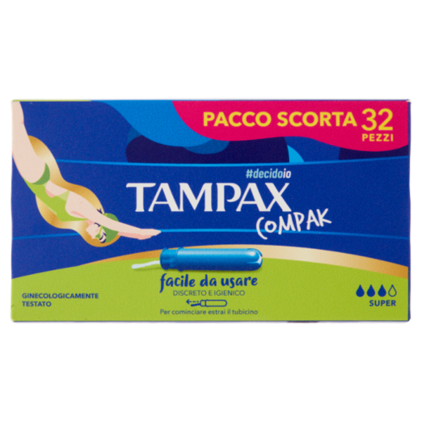 Tampax Compak Super 32 pz