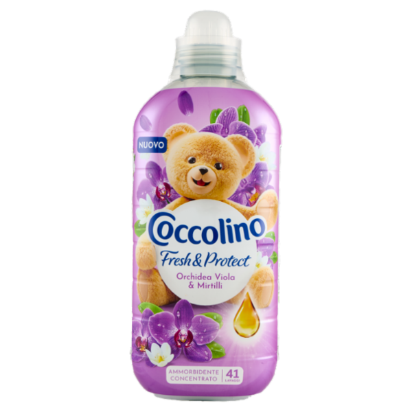 Coccolino Ammorbidente Concentrato Fresh & Protect Orchidea Viola & Mirtilli 41 Lavaggi 952 ml
