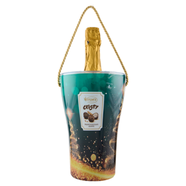 Witor's Crispy Praline di Cioccolato Assortite 180 g + il Primo Filare Dessert Spumante 75 cl