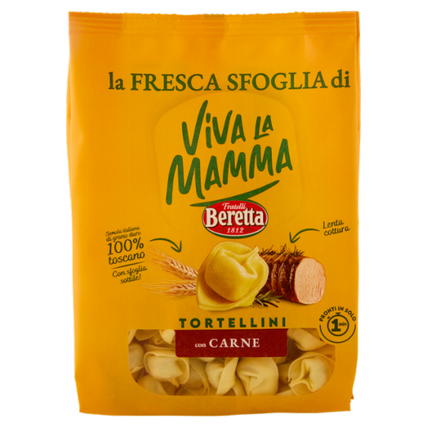 Viva la Mamma la Fresca Sfoglia di Tortellini con Carne 250 g