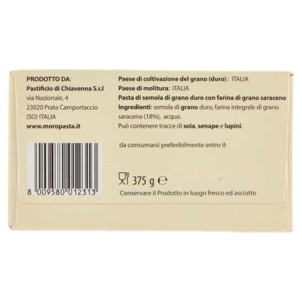 Moro Fusilli con Grano Saraceno 375 g