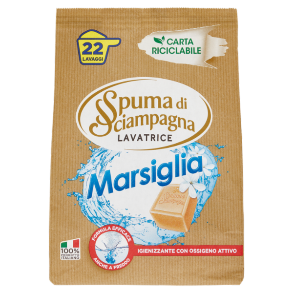 Spuma di Sciampagna Marsiglia Lavatrice 990 g