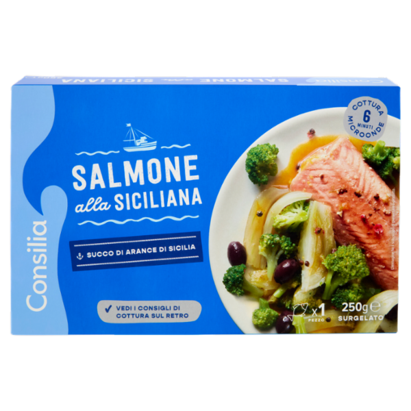 Consilia Salmone alla Siciliana Surgelato 250 g